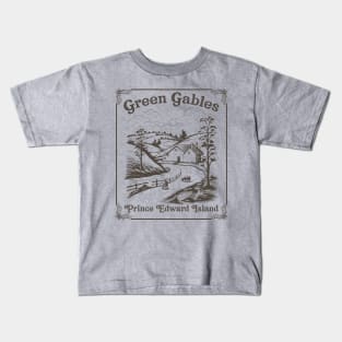 Anne of Green Gables, Bookish Classic Literature Kids T-Shirt